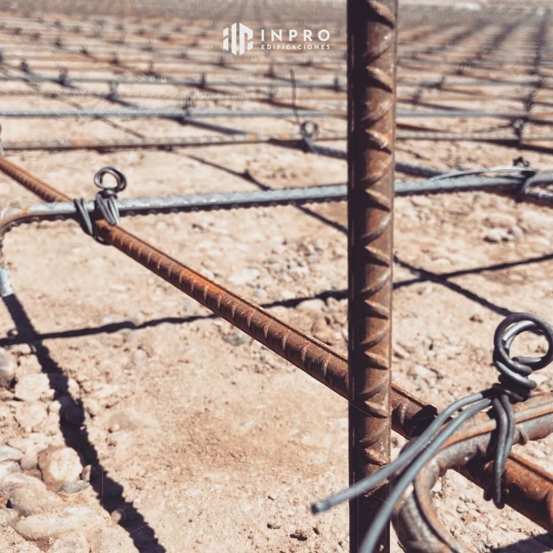 Detalle de armado de acero de refuerzo